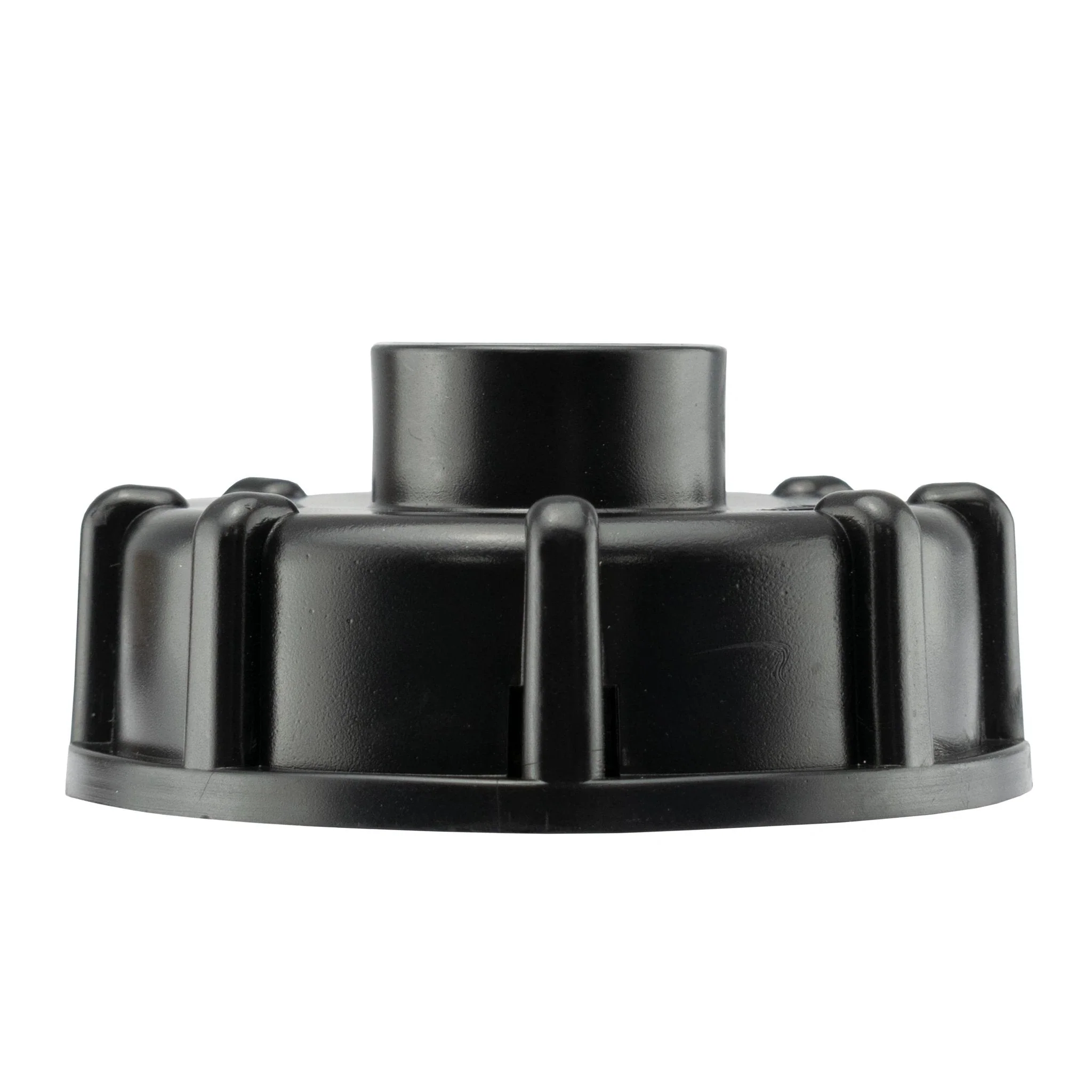 IBC 2” S60X6 Cap with ¾” BSP Threaded Hose Connector Lime - Image 3
