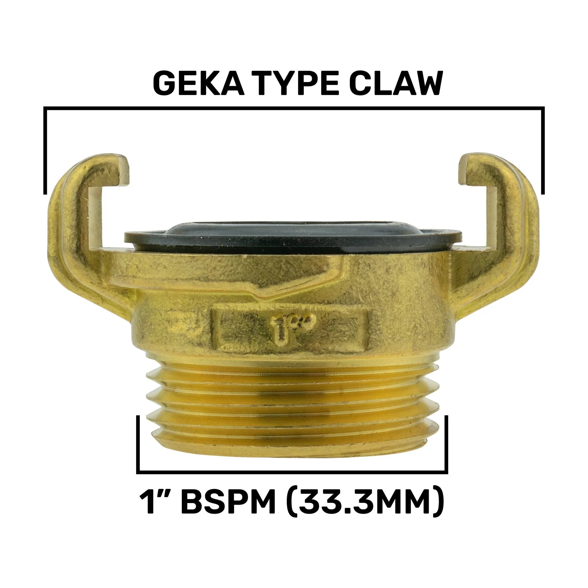 IBC 2” S60X6 Cap with Geka Type Fittings 25mm Barb Swivel Elbow - Image 11