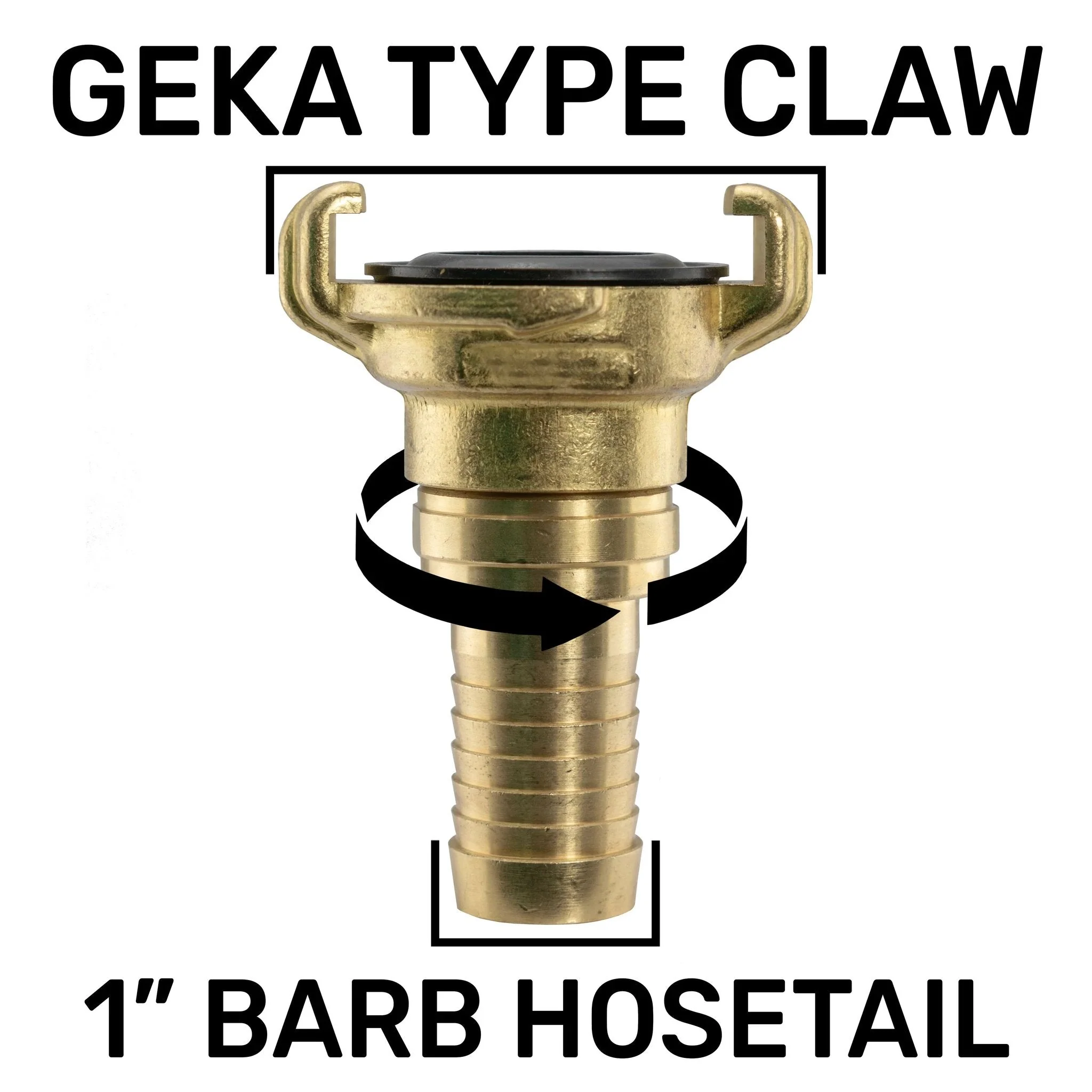 IBC 2” S60X6 Cap with Geka Type Fittings 25mm Swivel Barb - Image 14