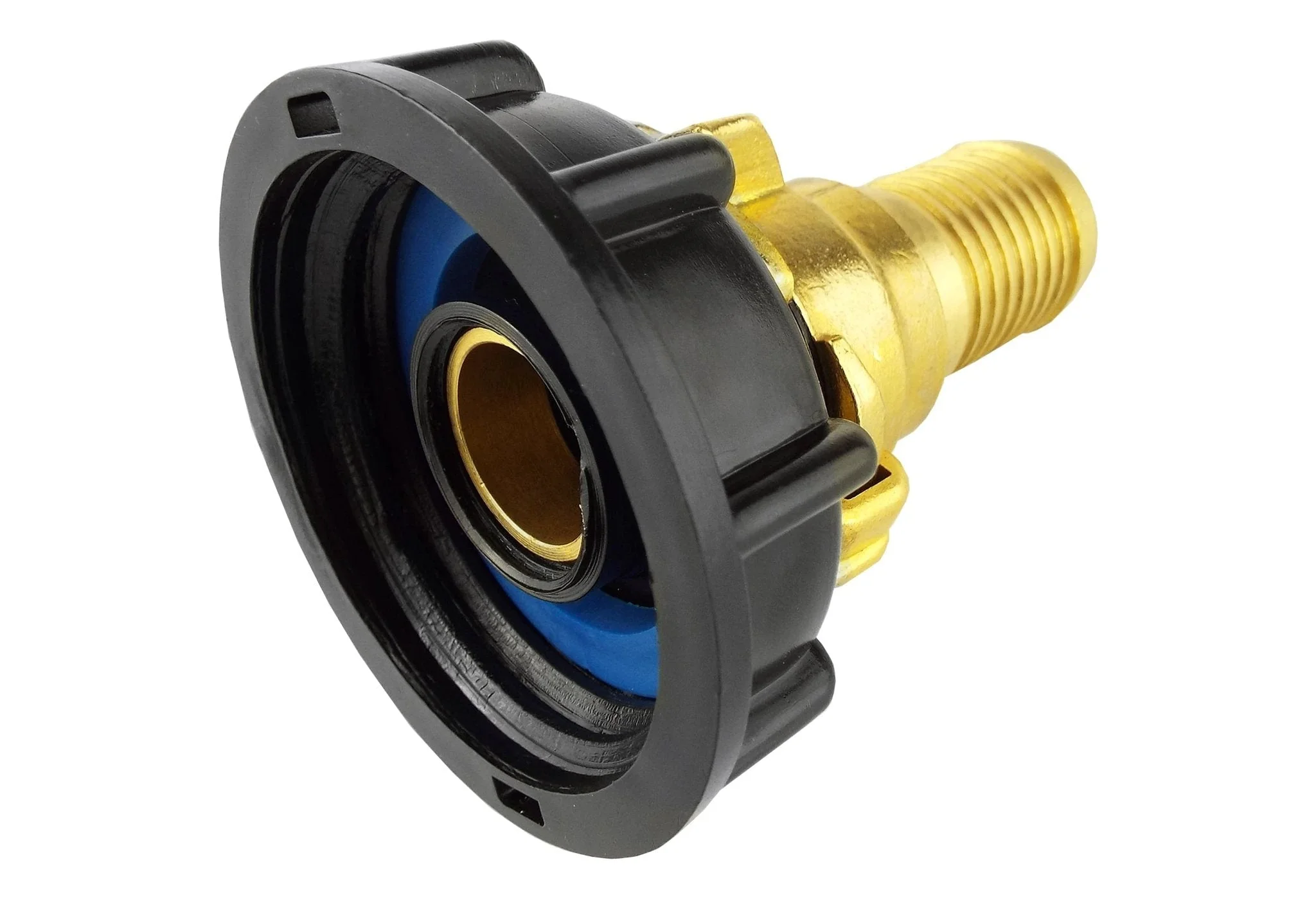 IBC 2” S60X6 Cap with Geka Type Fittings 25mm Swivel Barb - Image 3