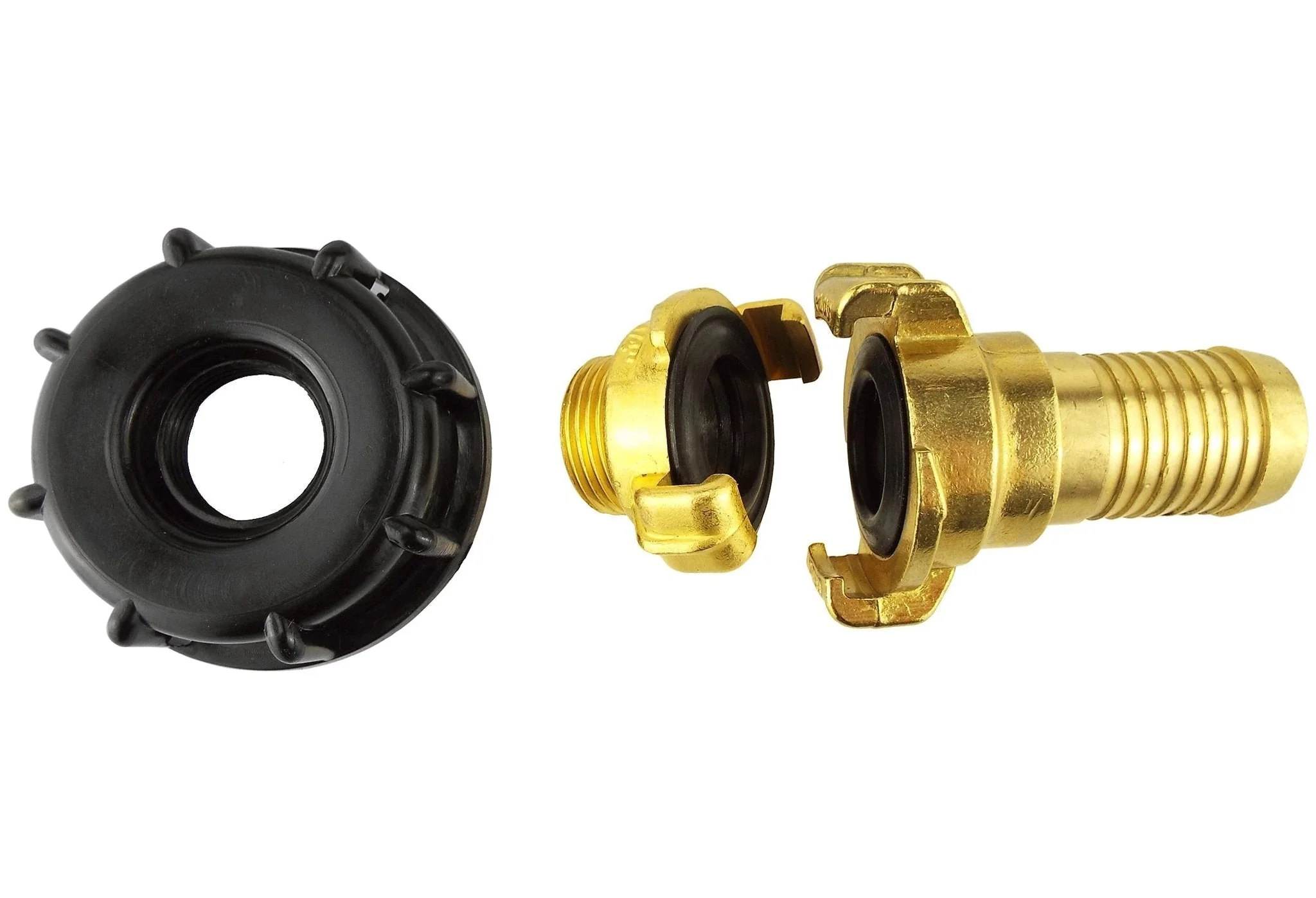 IBC 2” S60X6 Cap with Geka Type Fittings 25mm Swivel Barb - Image 5