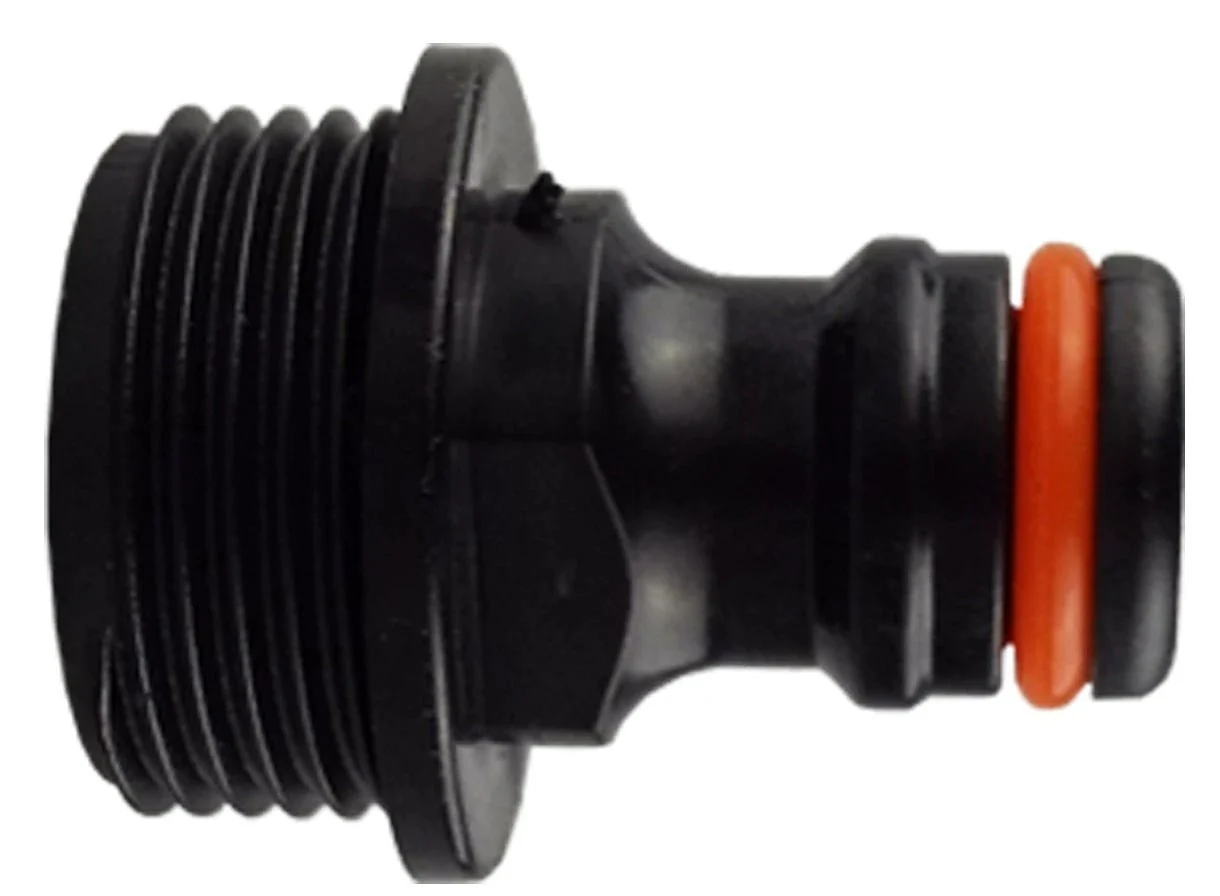 IBC 2” S60X6 Cap with Large Plastic Valve and Male Quick Connector - Image 6