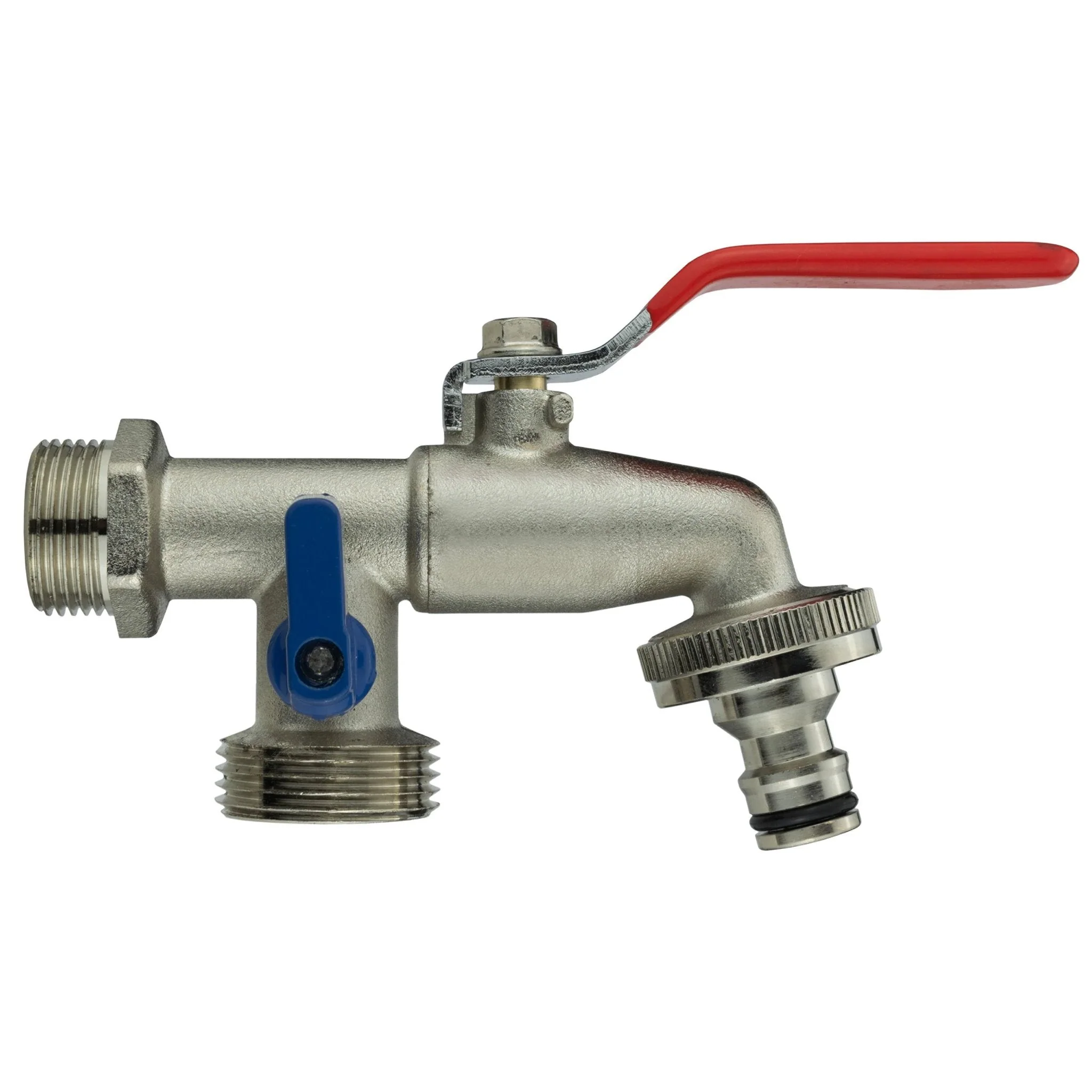 IBC 2” S60X6 Cap with Water Filter, Double Lever Tap and Max Flo Hose Connectors Set - Image 11
