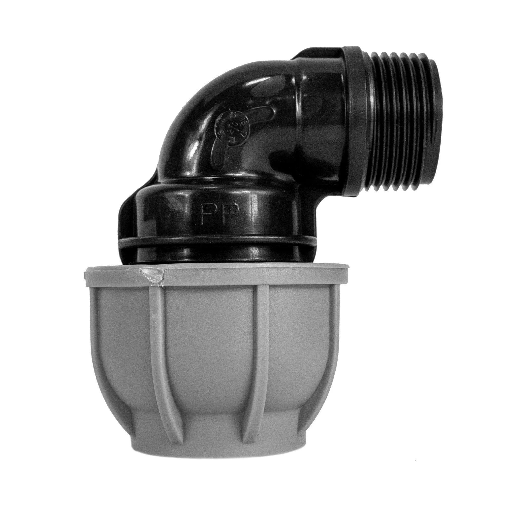 IBC 6-inch Cap Kit with 25mm MDPE Elbow - Image 3