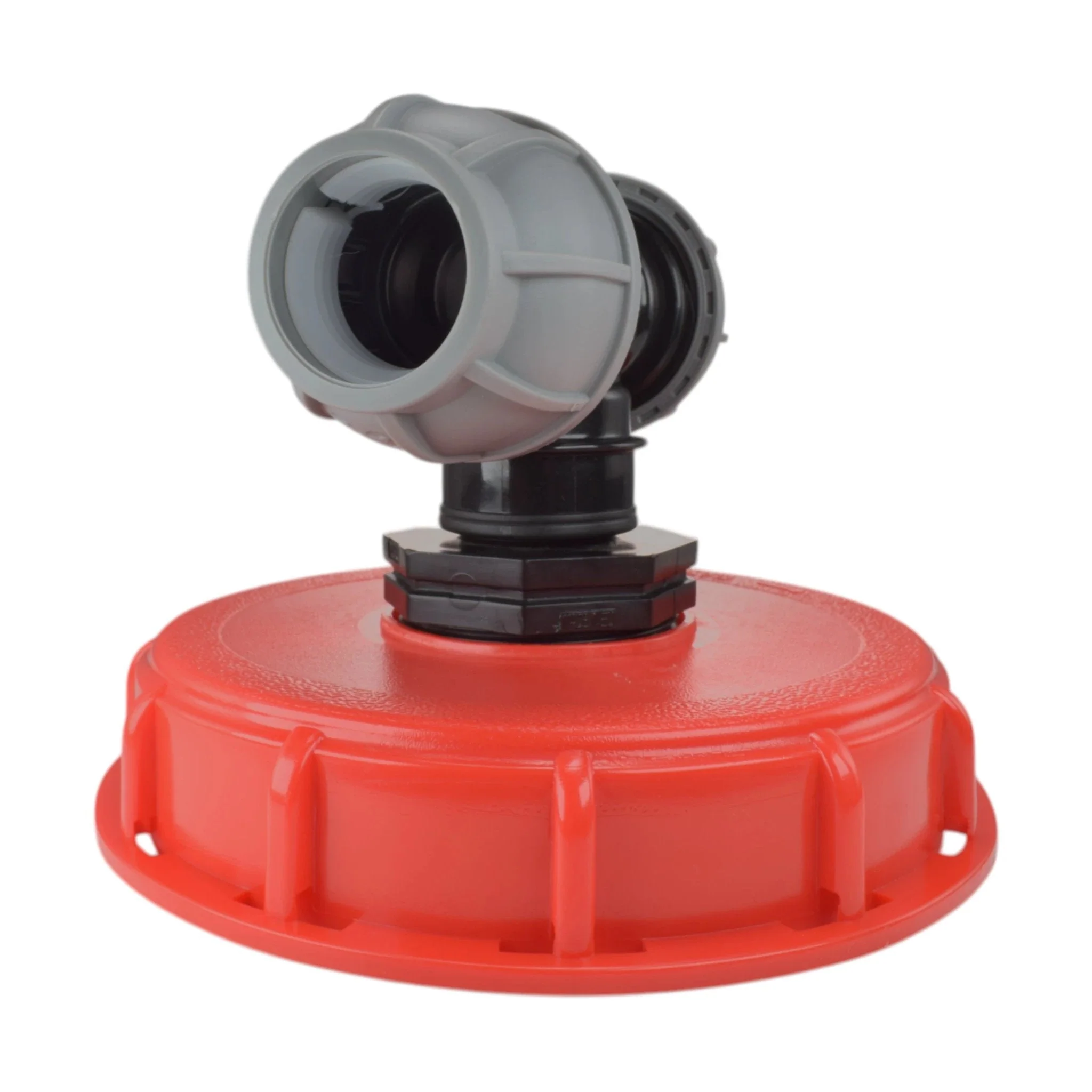 IBC 6-inch Cap Kit with 25mm MDPE Tee - Image 3