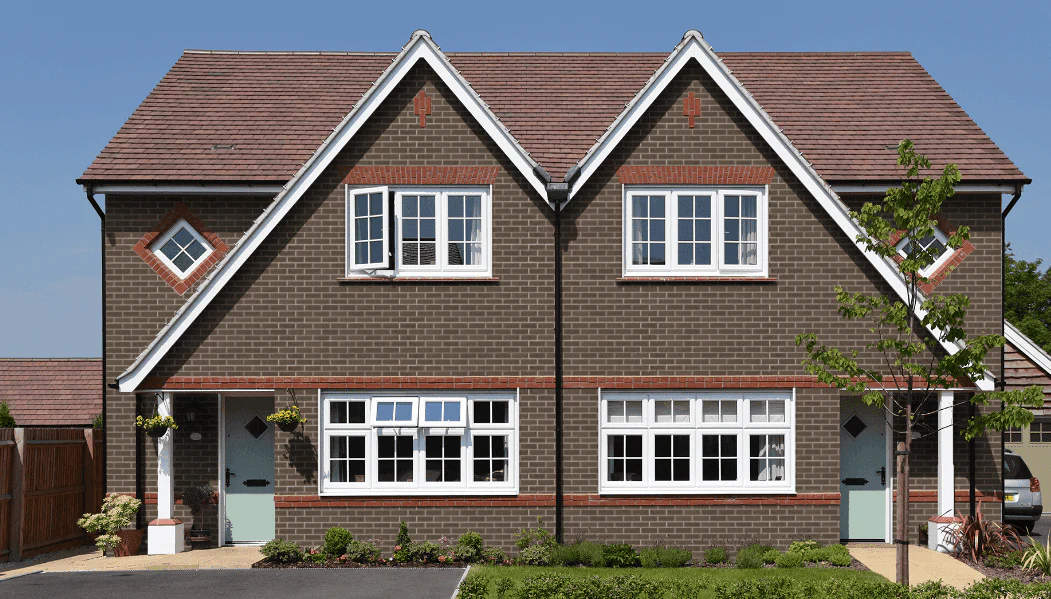 Ibstock Himley Dark Brown Rustic Brick (65mm) - Image 5