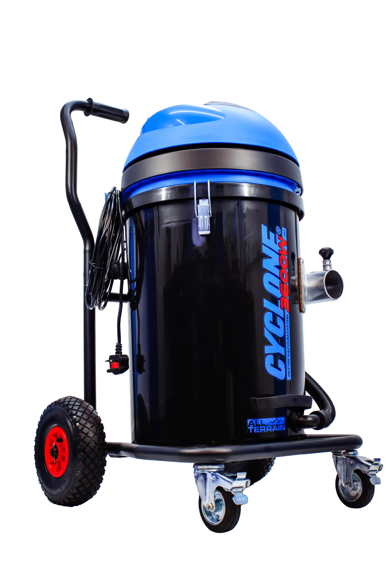 Kiam CYCLONE® All Terrain Gutter Vacuum System 3600W 76L Polypropylene (Black) - Image 3