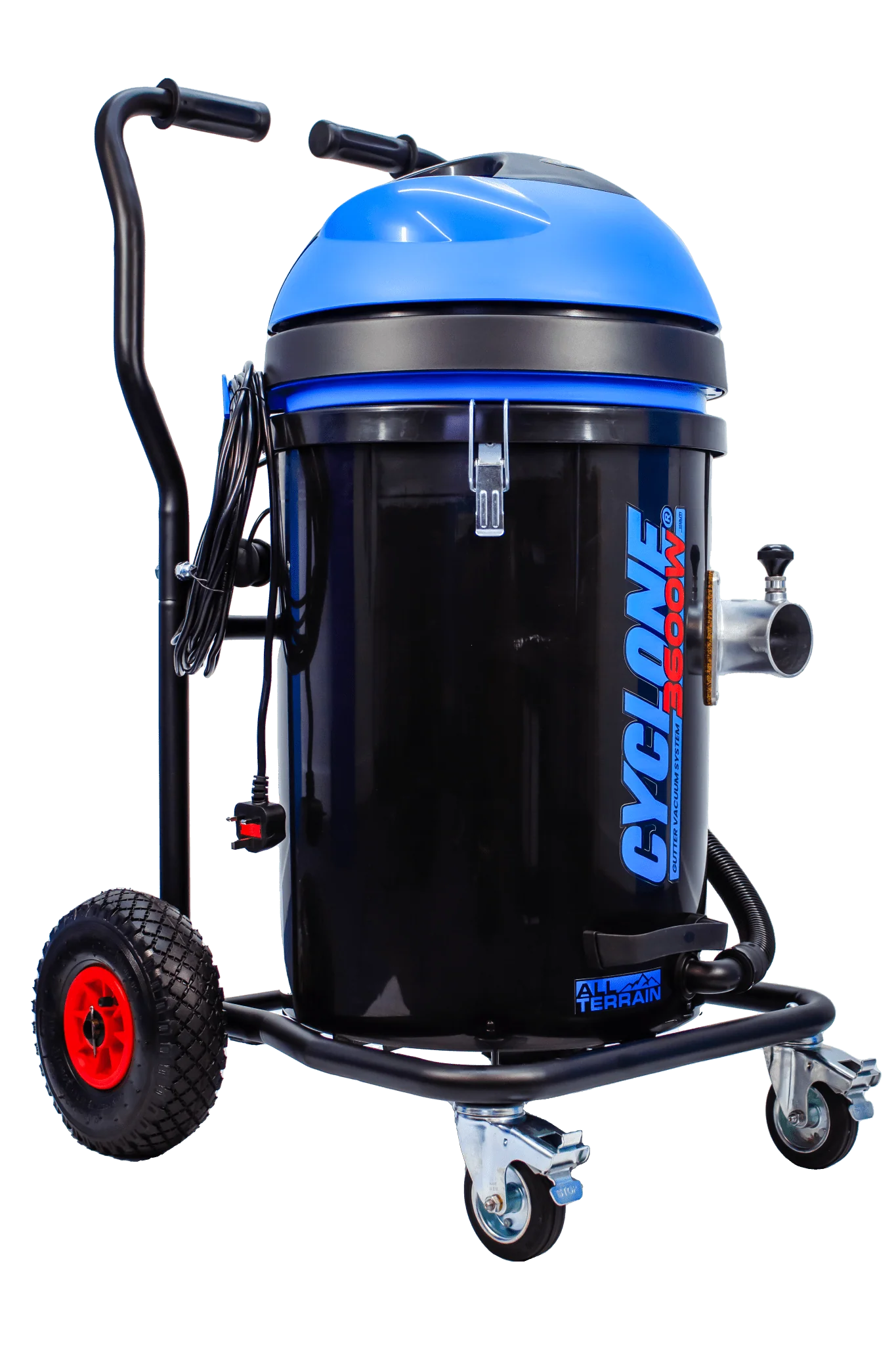 Kiam CYCLONE® All Terrain Gutter Vacuum System 3600W 76L Polypropylene (Black) - Image 6