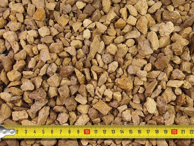Limestone Cream Gravel 14mm - 800kg Bulk Bag - Image 2