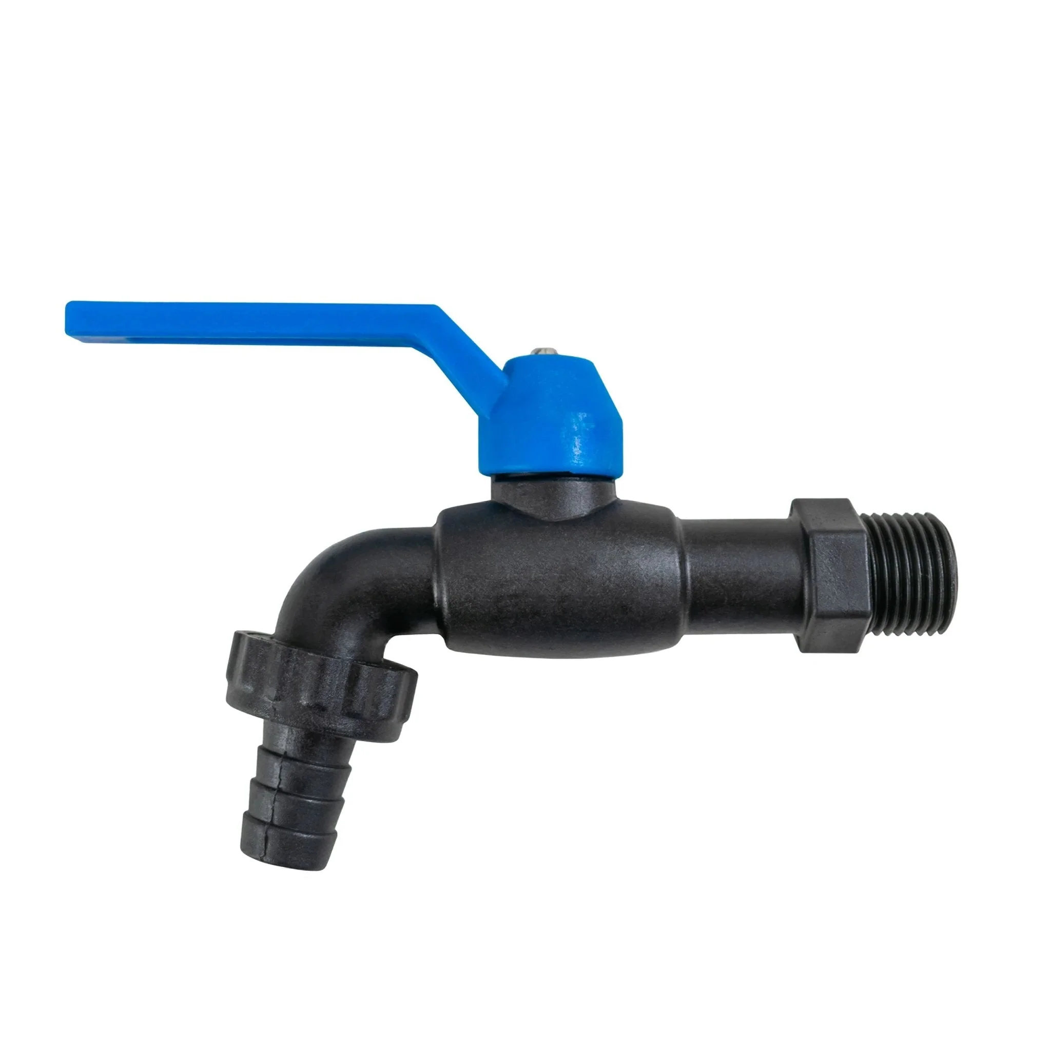 MDPE Tee 32mm and Nylon Garden Tap with Barb Outlet - Image 3