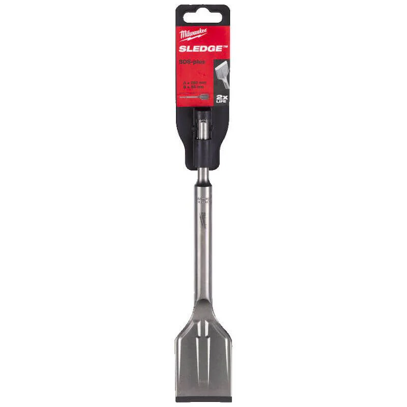 Milwaukee SDS Plus Sledge Self Sharpening Chisels For Concrete And Masonry High Impact Edge Technology