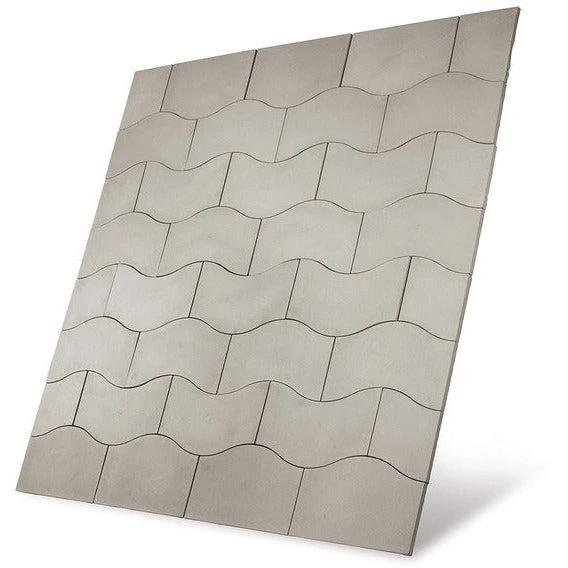 Prestbury Wave Concrete Paving Patio Kit 5.76m2 Portland Grey