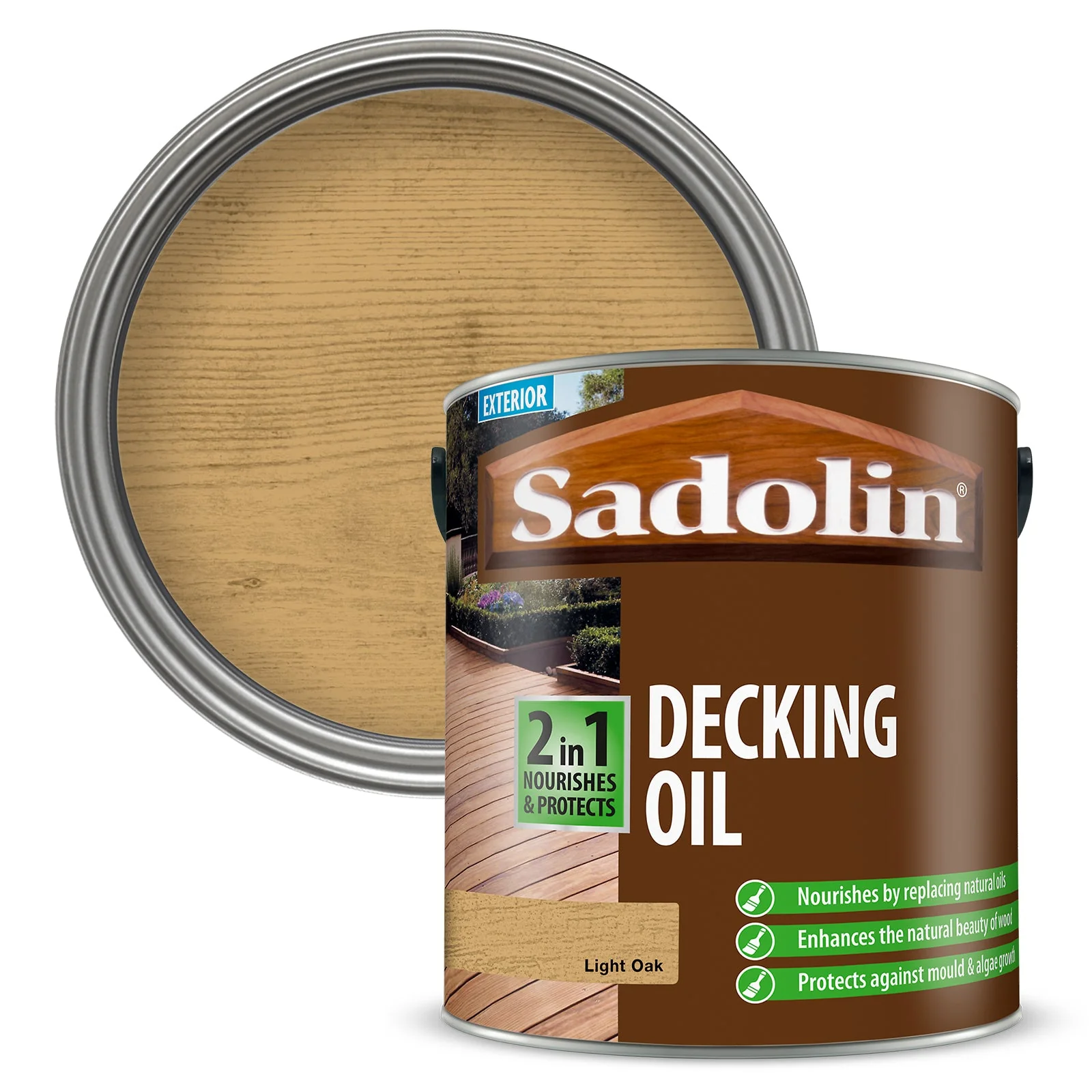 Sadolin 2 In 1 Decking Oil - 2.5 L - Image 4