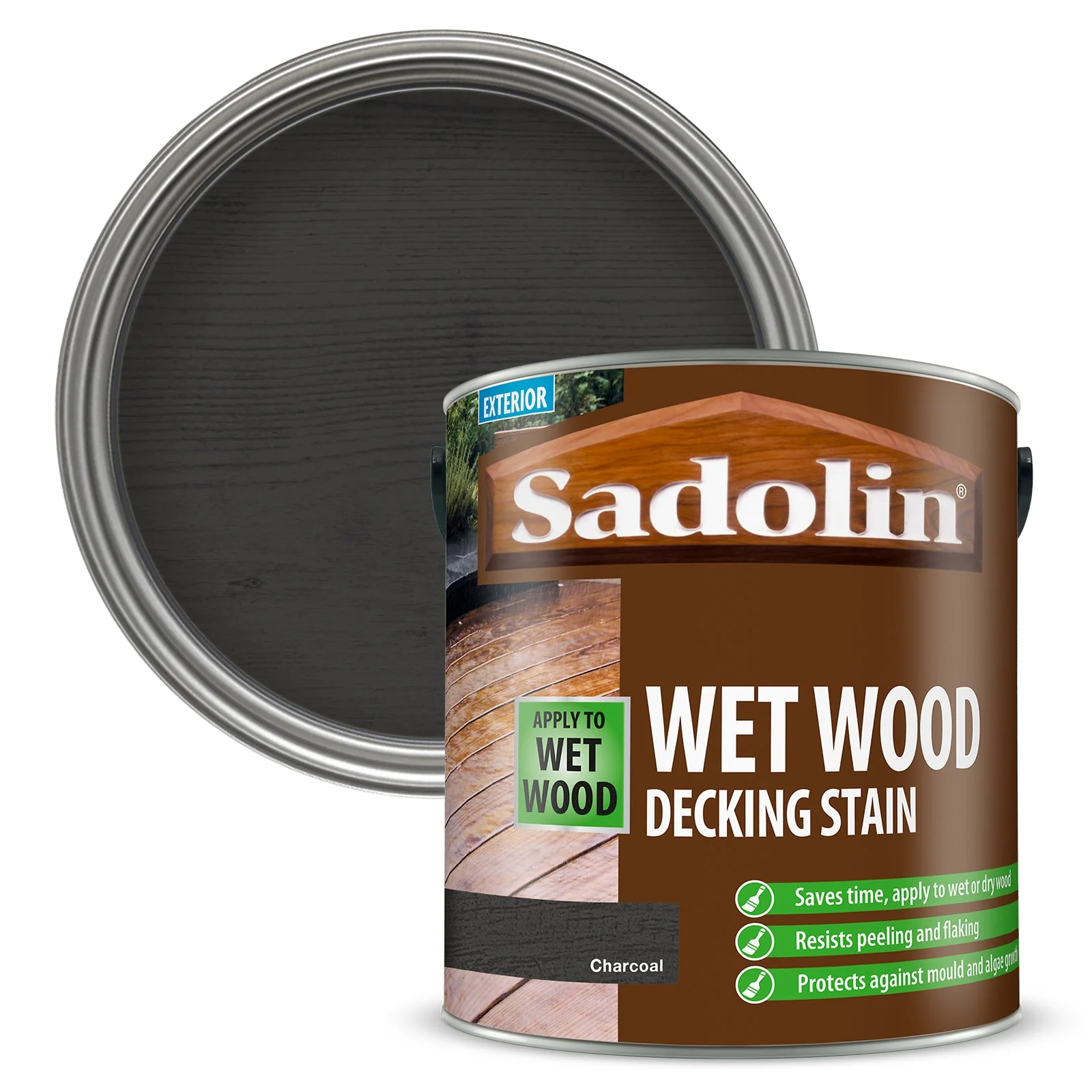Sadolin Wet Wood Deck Stain - 2.5 L - Image 3