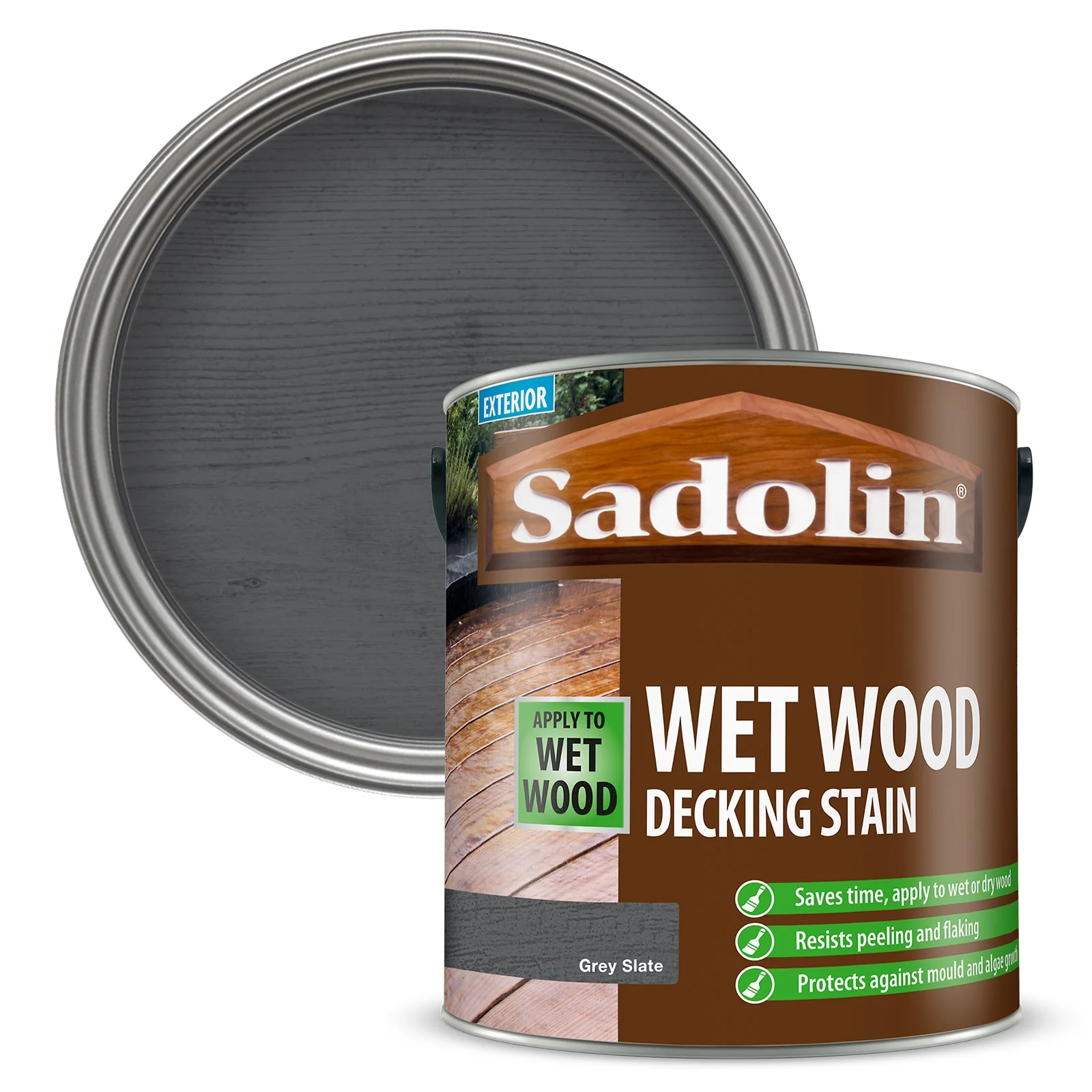 Sadolin Wet Wood Deck Stain - 2.5 L - Image 5