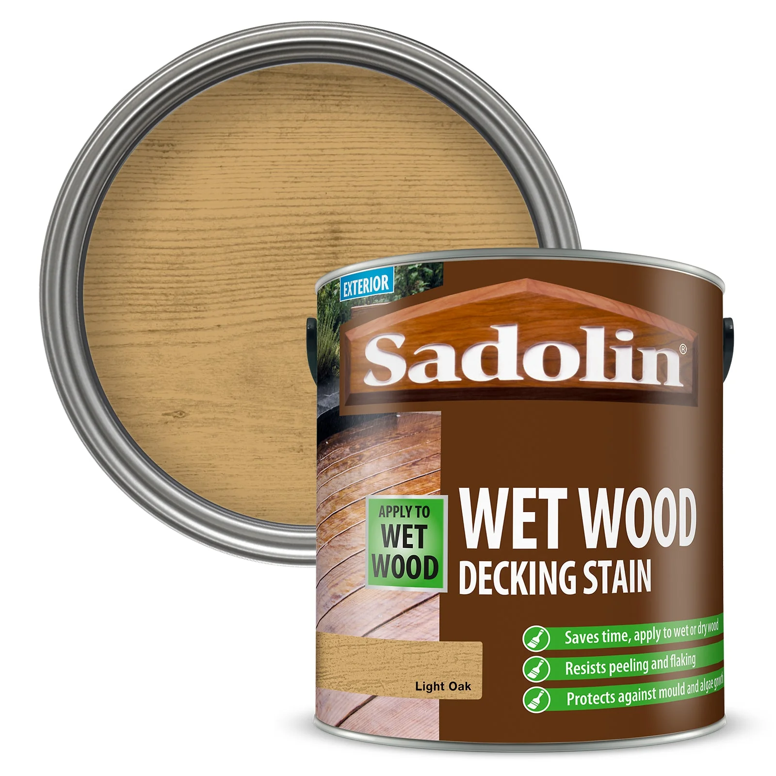 Sadolin Wet Wood Deck Stain - 2.5 L - Image 6