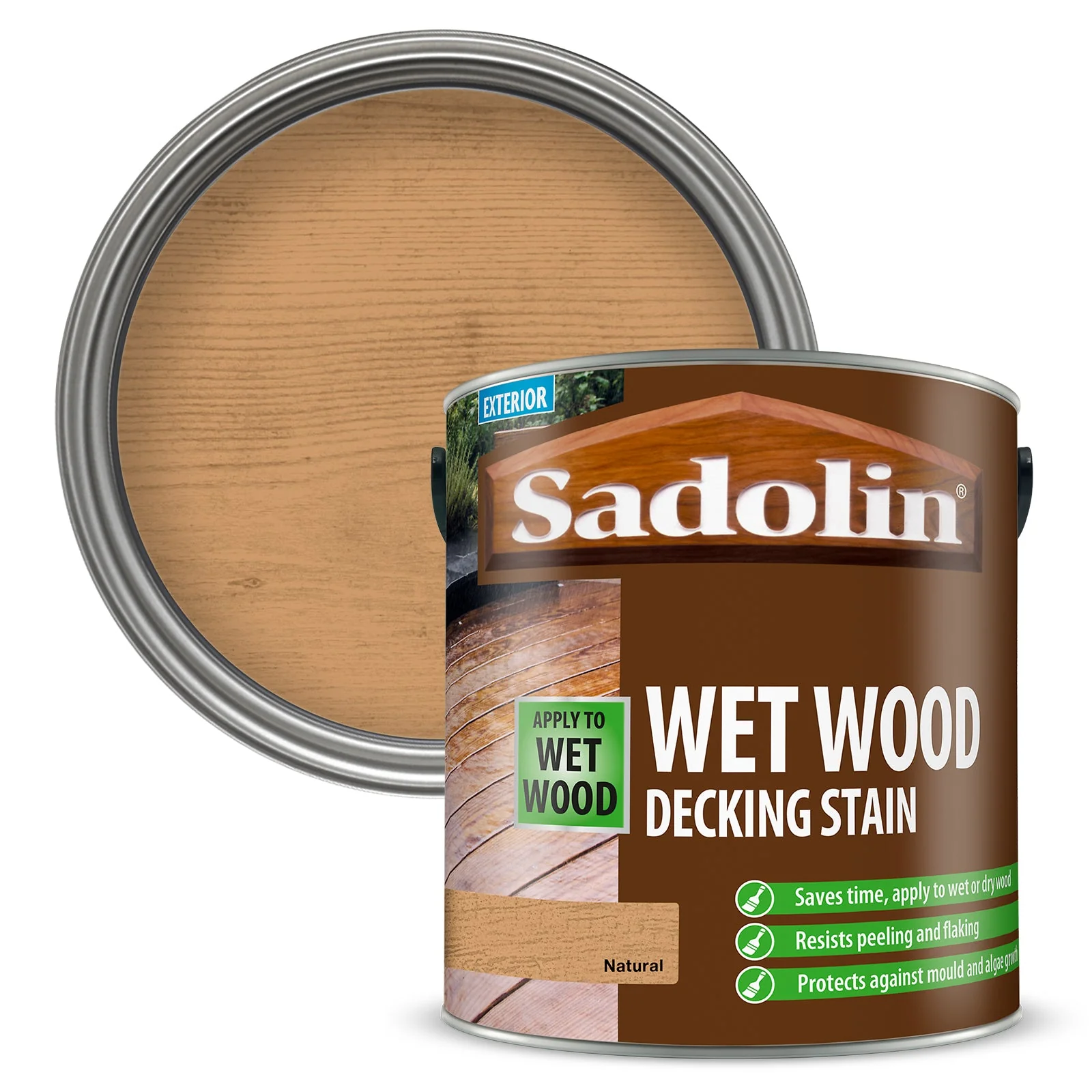 Sadolin Wet Wood Deck Stain - 2.5 L - Image 7