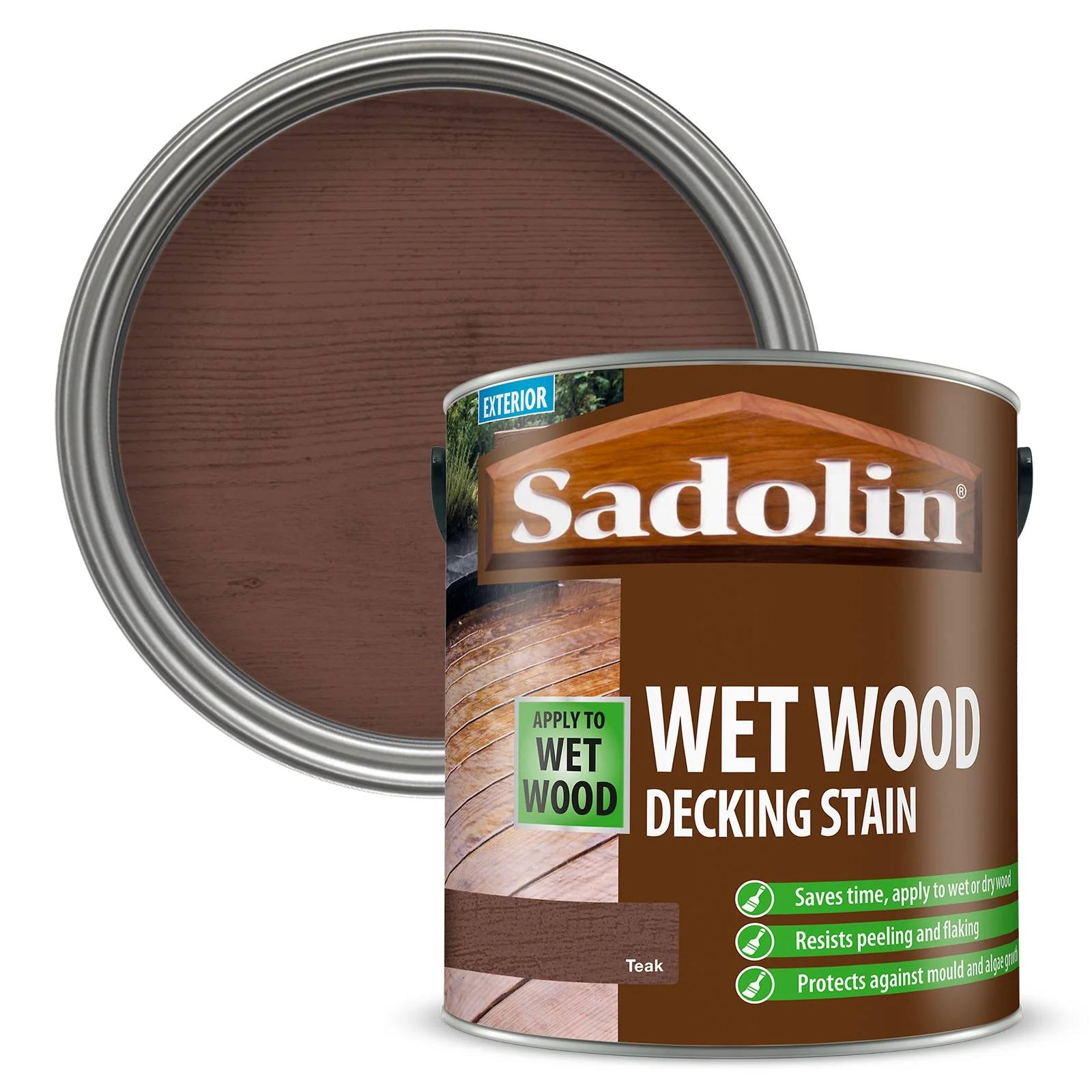 Sadolin Wet Wood Deck Stain - 2.5 L - Image 8