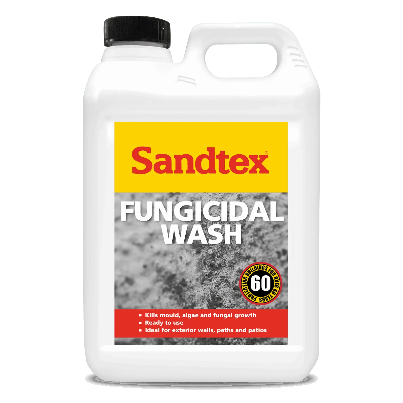Sandtex Trade Fungicidal Wash Clear - 5 L