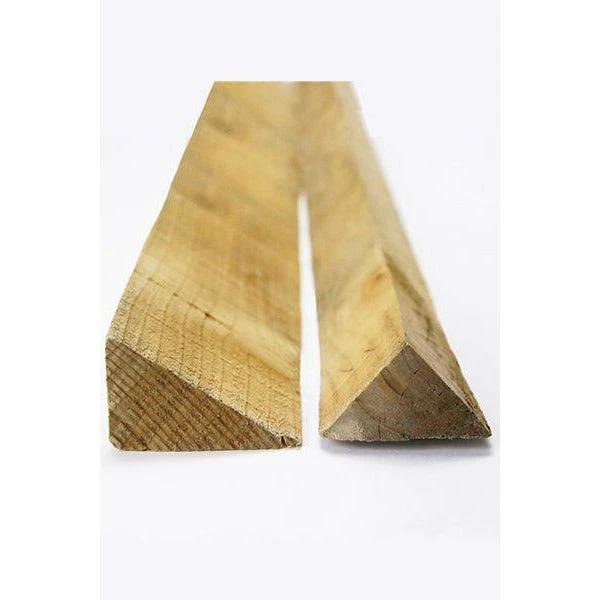 Softwood Tilting Angle Fillet 47mm x 50mm (pack of 2) - Image 3