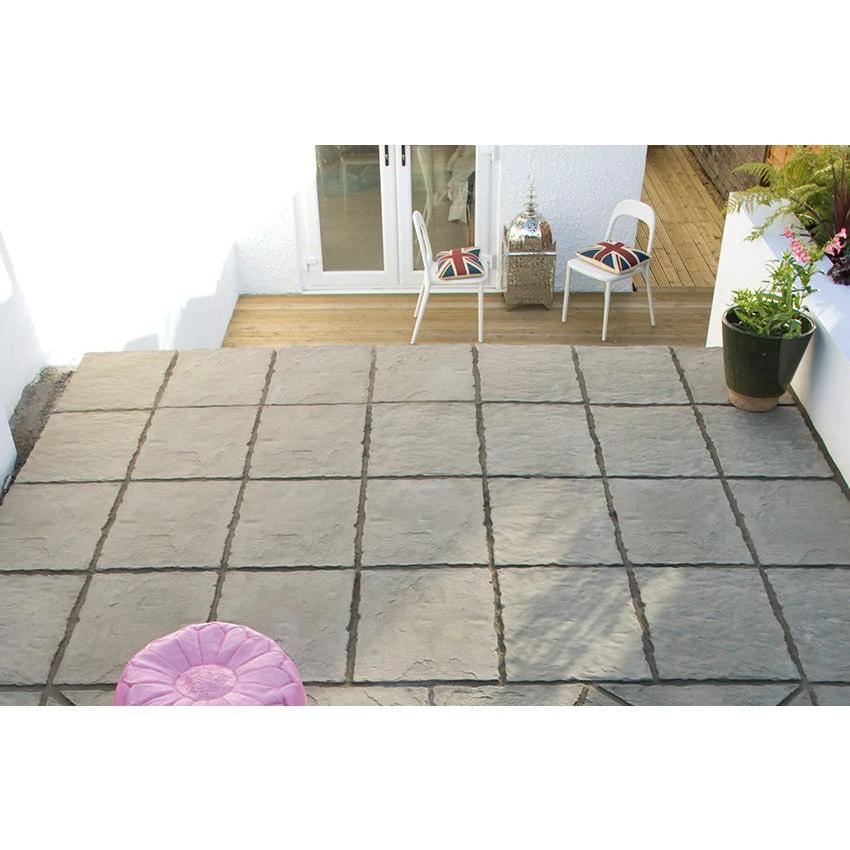 Stratford Concrete Paving Patio Kit Antique Grey 5.76m - Image 4