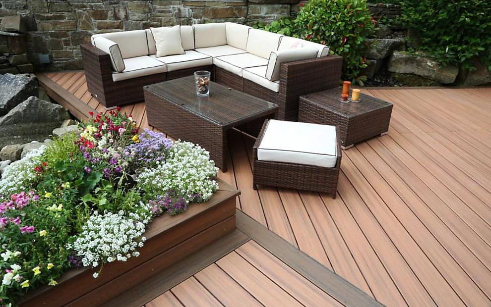 Trex Decking Board Composite Solid 25mmx140mm Tiki Torch 3660mm - Image 8