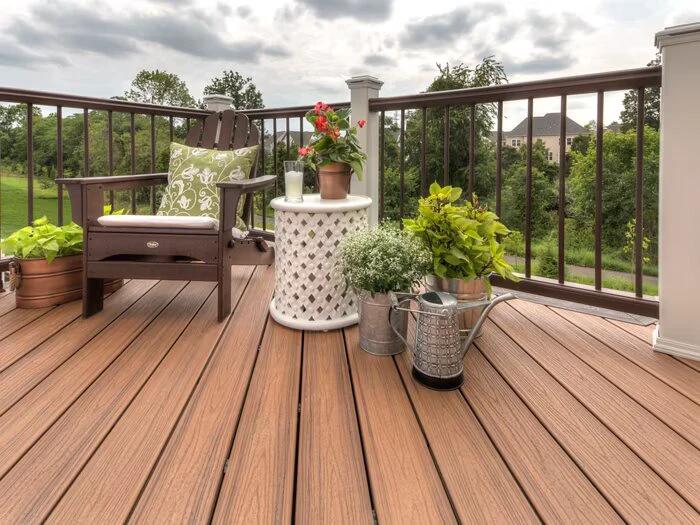 Trex Decking Board Composite Solid 25mmx140mm Tiki Torch 3660mm - Image 9