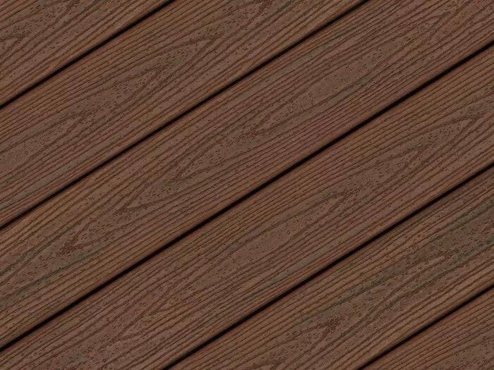 Trex Decking Board Composite Grooved 25mmx140mm Spiced Rum 3660mm - Image 2