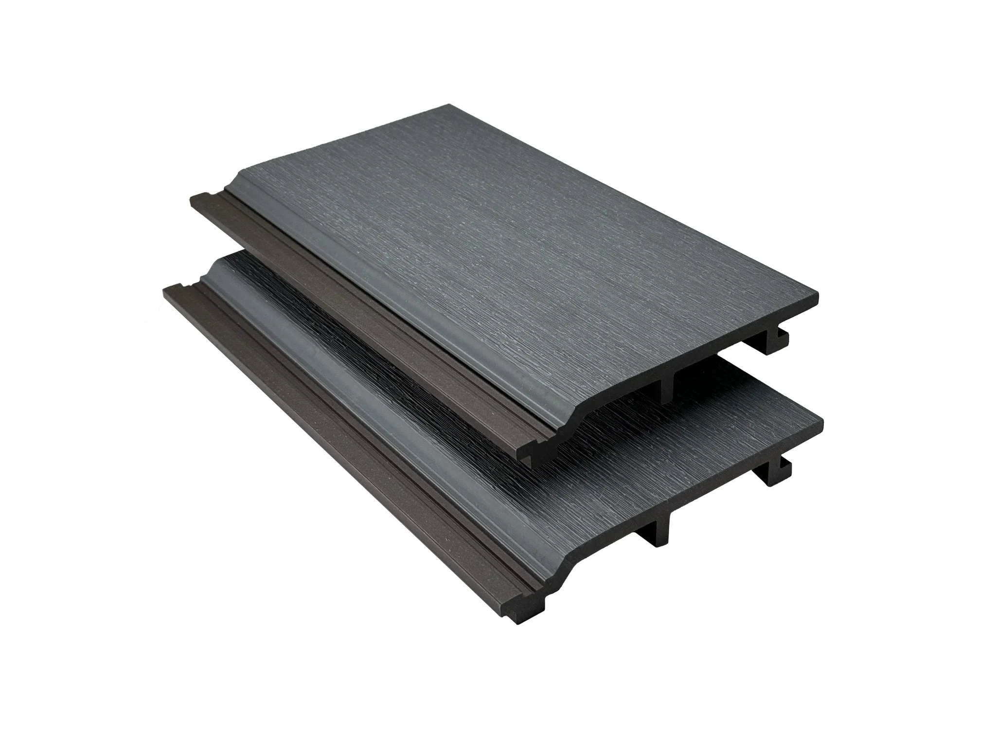 Triton Grey - Composite Shiplap Cladding - Board Width: 174mm (150mm coverage) x 3.6m