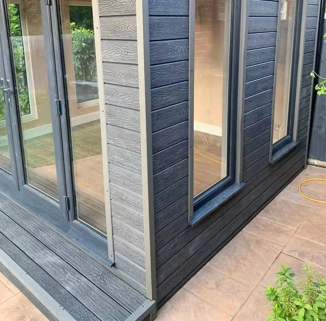 Triton Grey - Composite Shiplap Cladding - Board Width: 174mm (150mm coverage) x 3.6m - Image 2