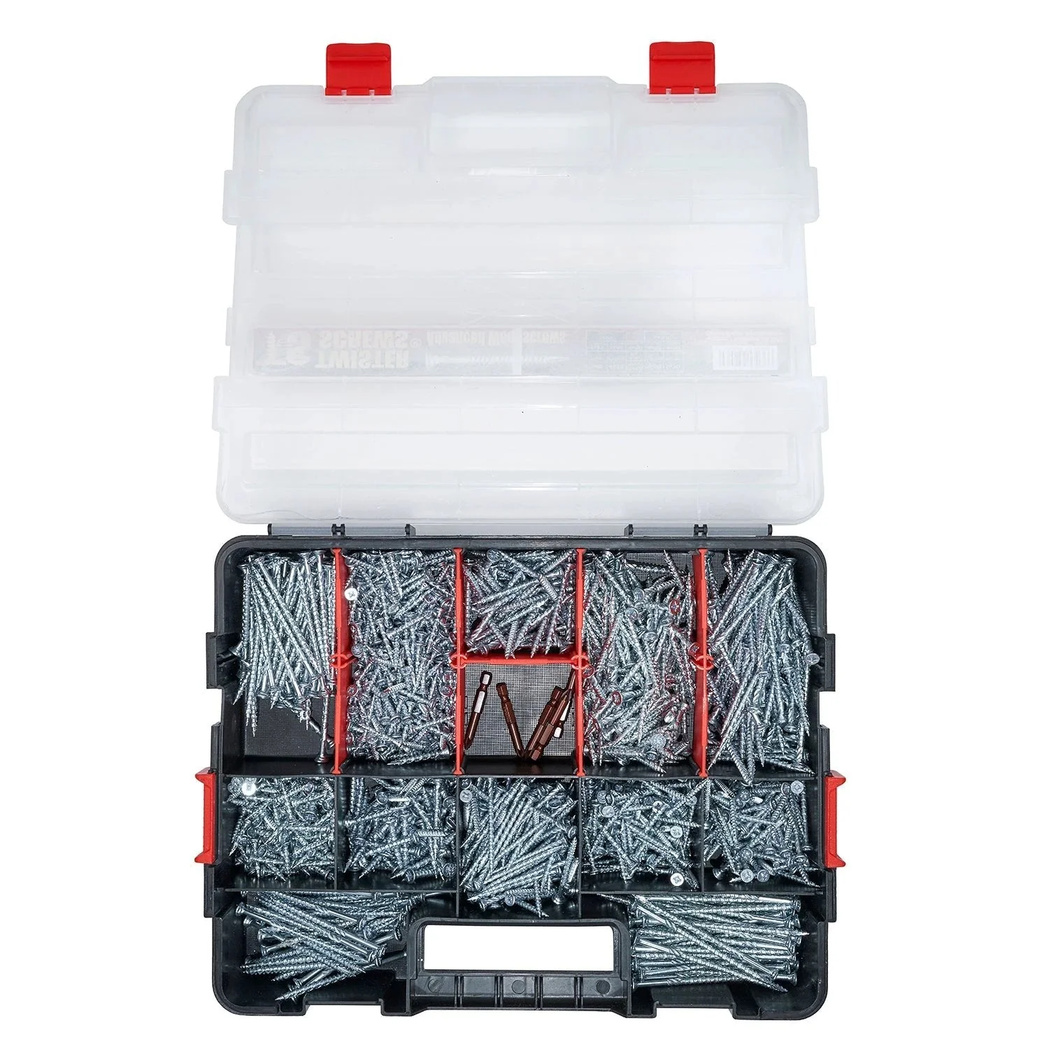 Twister Zinc-Coated Wood Screws MultiBox 1,280 Piece - Image 6