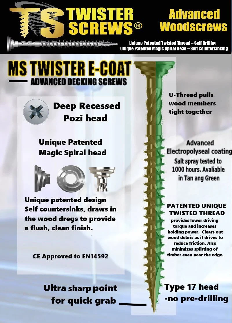 Twister Advanced Decking Screws - Image 2