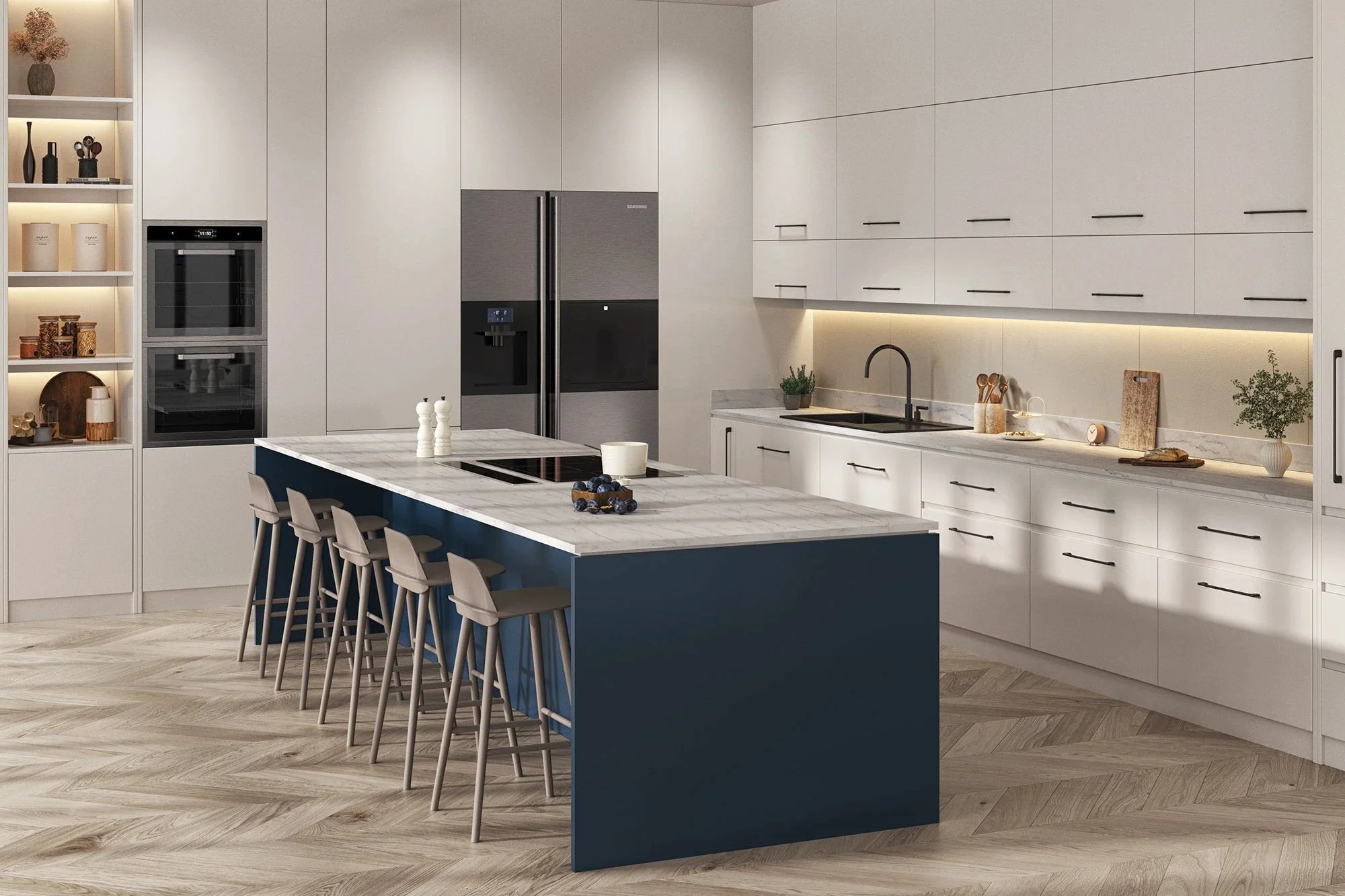 Vis Uma Square Edge Laminate Kitchen Worktops - Image 2