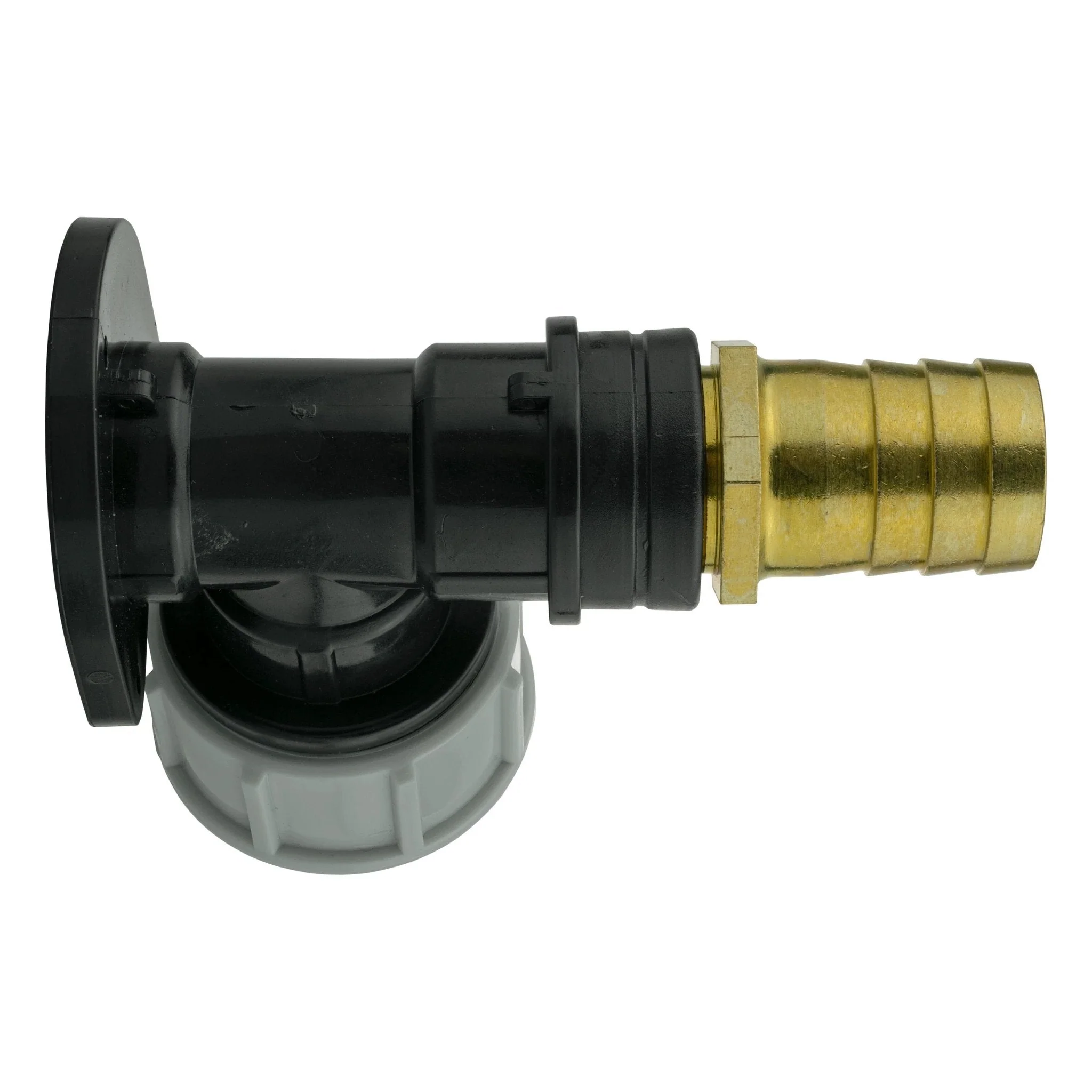 Wall Flange Kit 25mm MDPE + 25mm Brass Barb - Image 3