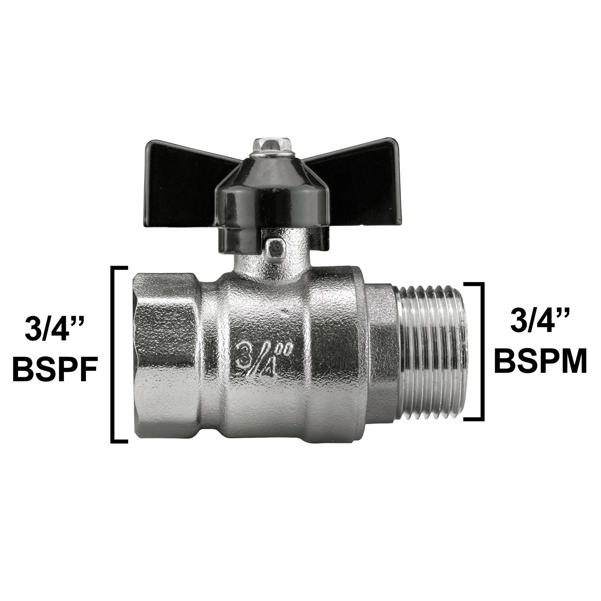 Wall Flange Kit 25mm MDPE + Bib Valve + Click Lock Male Lime - Image 10