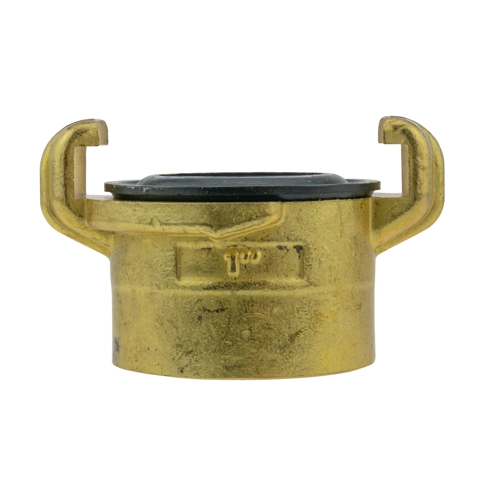 Wall Flange Kit 25mm MDPE + Brass Bib Tap with Geka Claw Outlet - Image 4