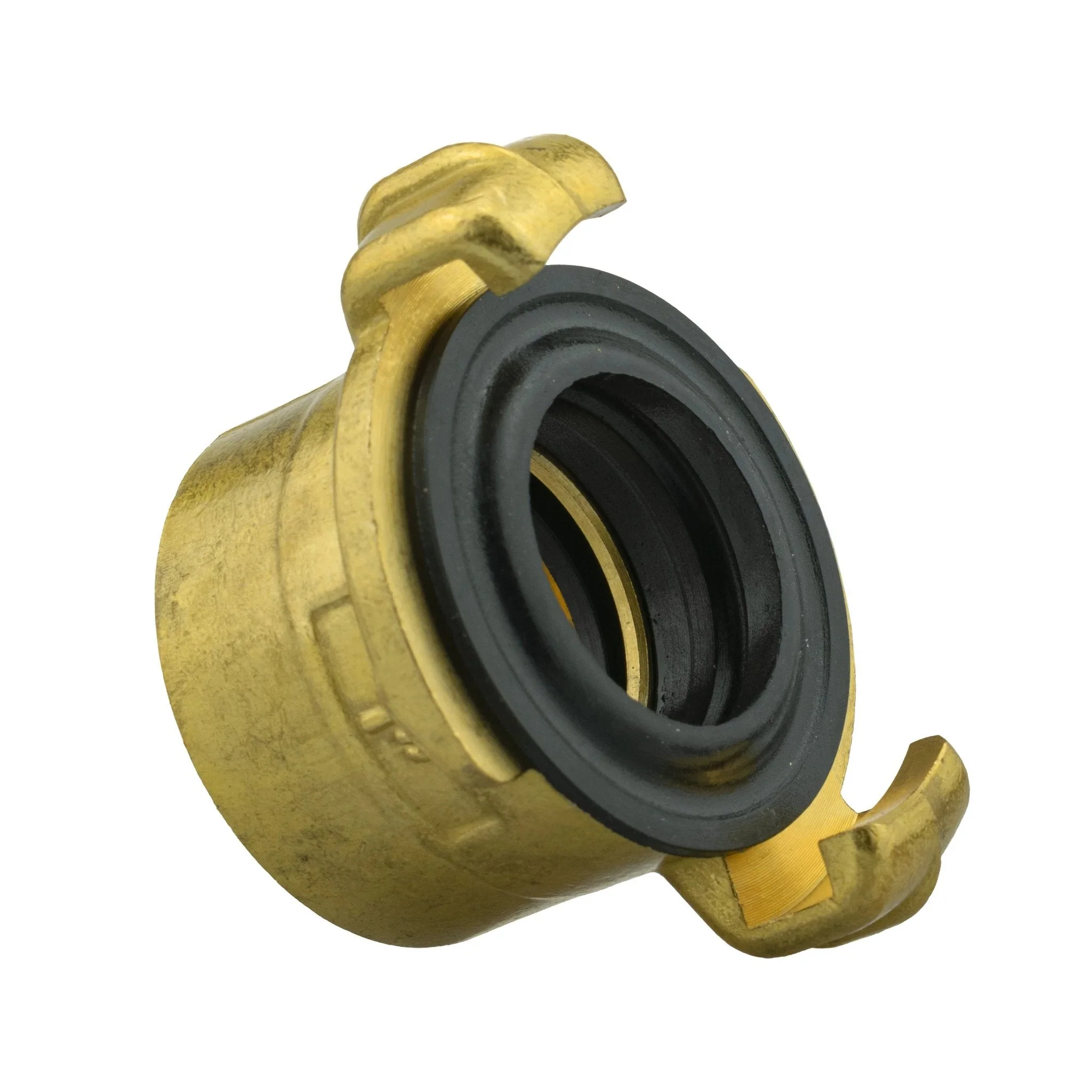 Wall Flange Kit 25mm MDPE + Brass Bib Tap with Geka Claw Outlet - Image 5