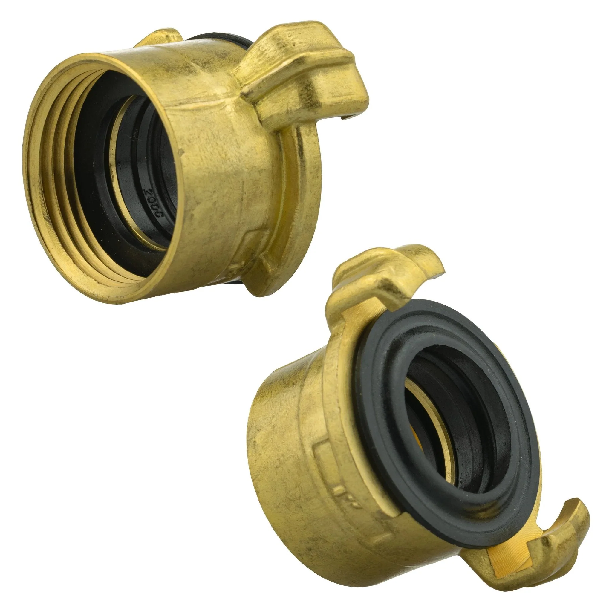 Wall Flange Kit 25mm MDPE + Brass Bib Tap with Geka Claw Outlet - Image 7