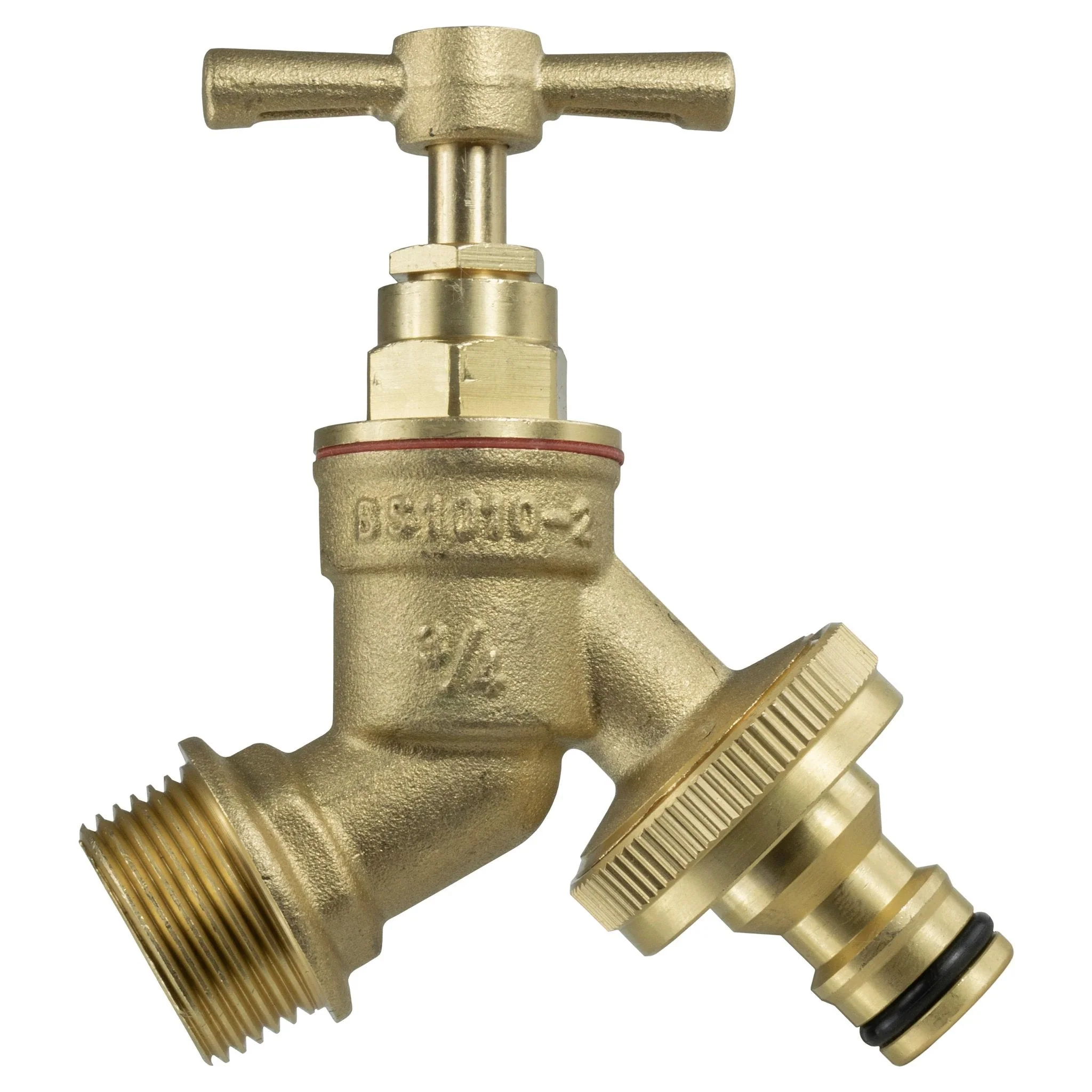 Wall Flange Kit 25mm MDPE - Brass Garden Tap Snap-On Male - Image 10