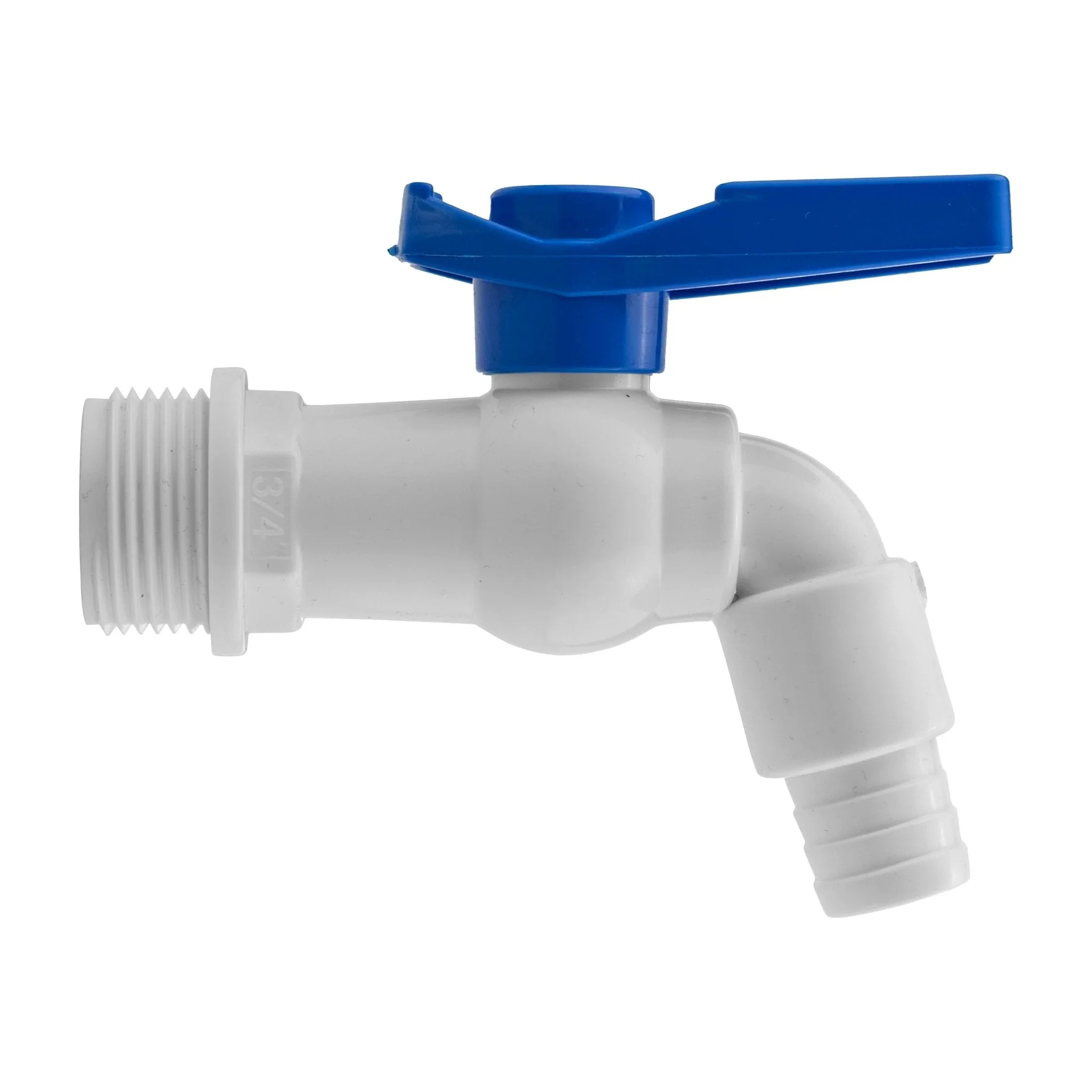 Wall Flange Kit 25mm MDPE + White PVC Tap - Image 3
