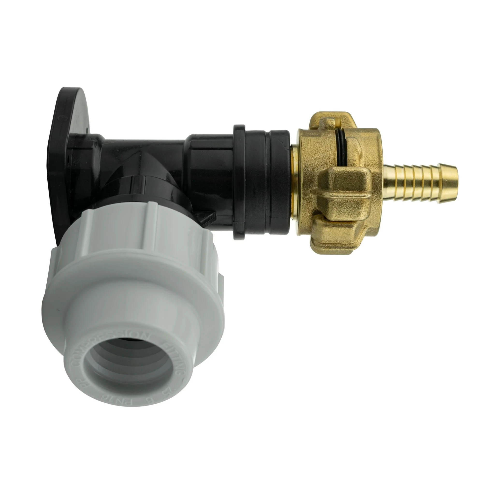 Wall Flange Kit 32mm MDPE + 13mm Barbed Geka Set - Image 3