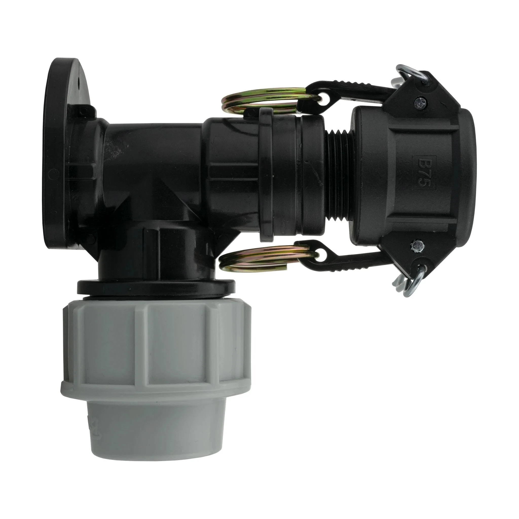 Wall Flange Kit 32mm MDPE + 3/4" Camlock Type B - Image 4