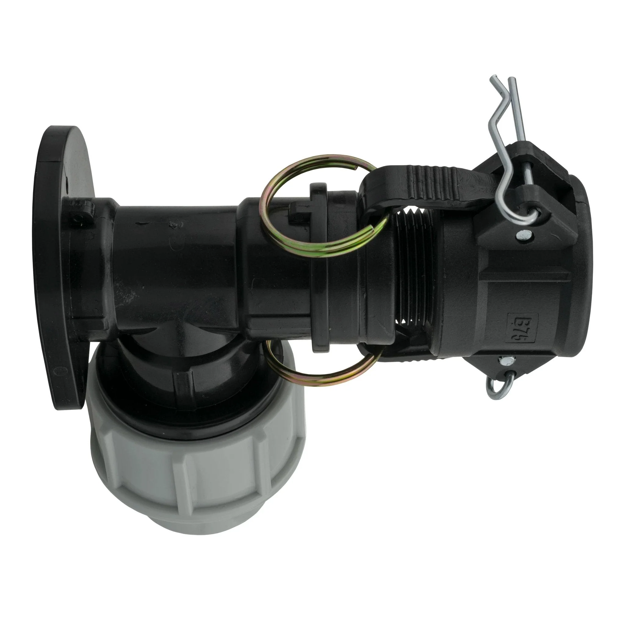 Wall Flange Kit 32mm MDPE + 3/4" Camlock Type B - Image 5