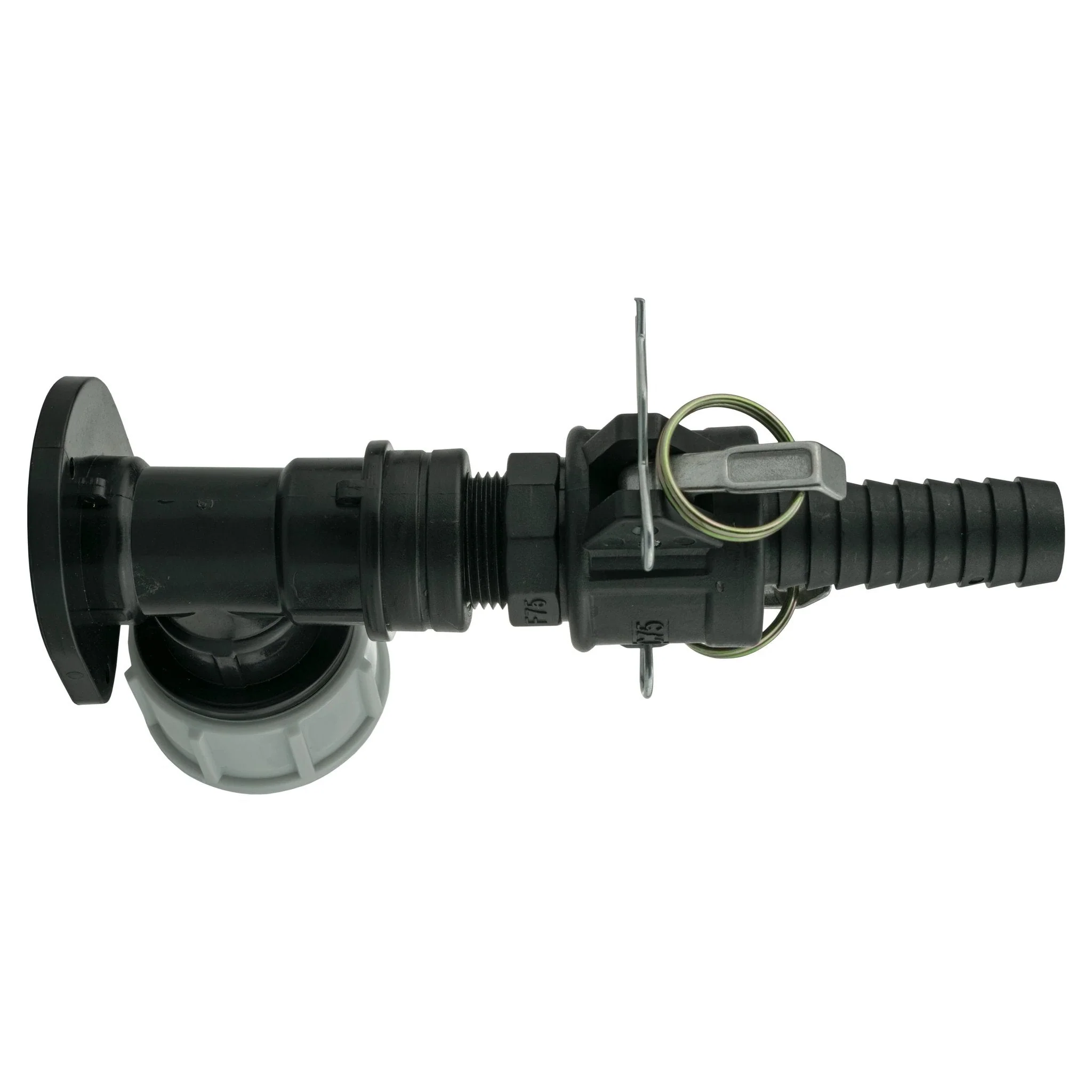 Wall Flange Kit 32mm MDPE + 3/4" Camlock Type F+C - Image 3