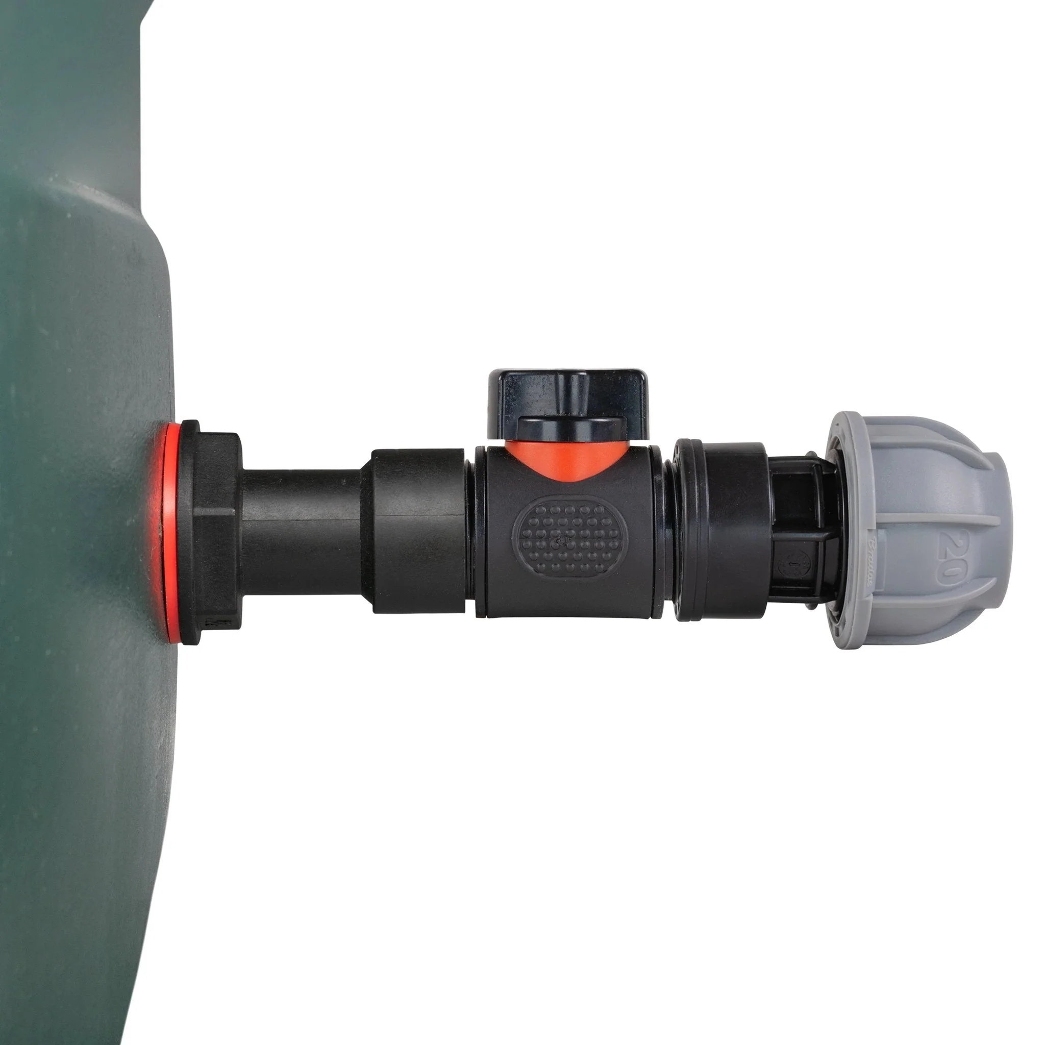 Water Butt Extension Kit 3/4" with In-Line Valve + 20mm MDPE - Image 2