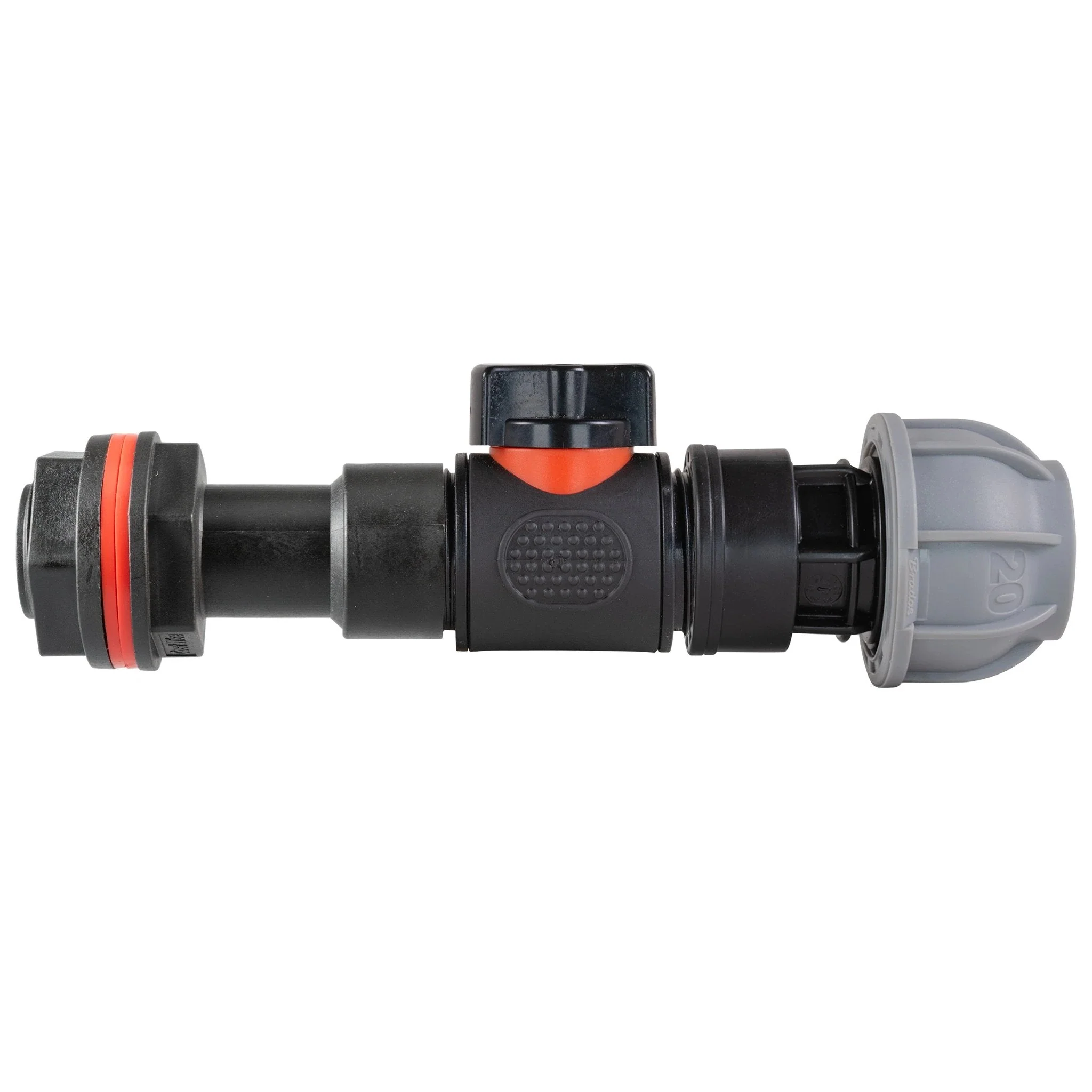 Water Butt Extension Kit 3/4" with In-Line Valve + 20mm MDPE and Drill Bit - Image 4